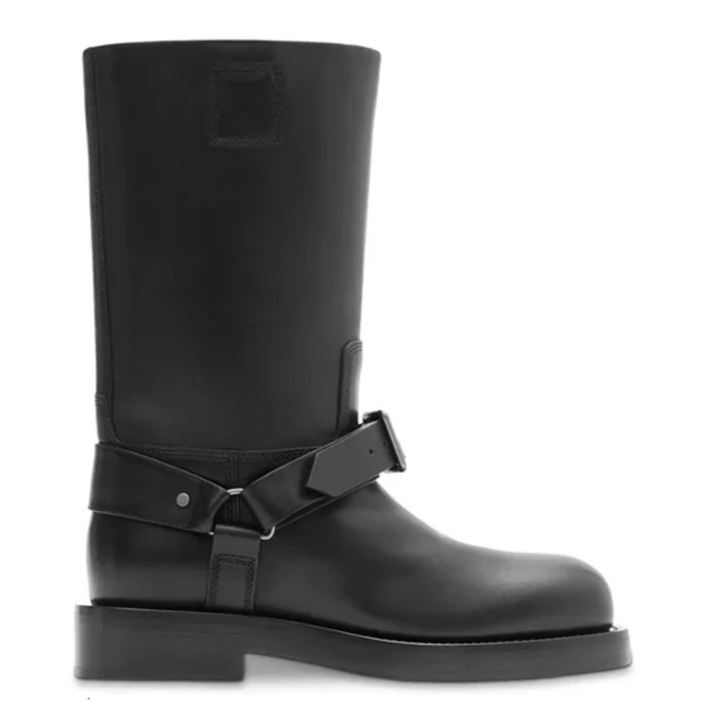 Burberry Low Saddle Moto Boots size 36.5 - Picture 6 of 15